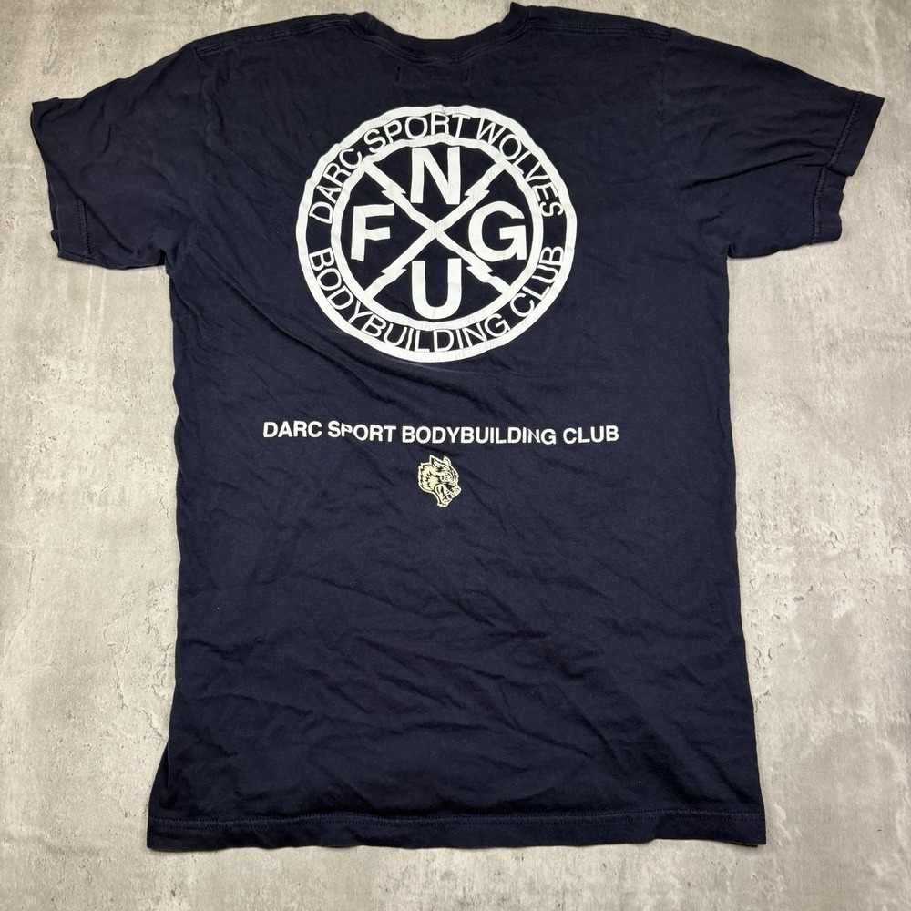 Darc Sport Wolves Body Building Club Limited Shirt Mens Large Black Athletic Gym